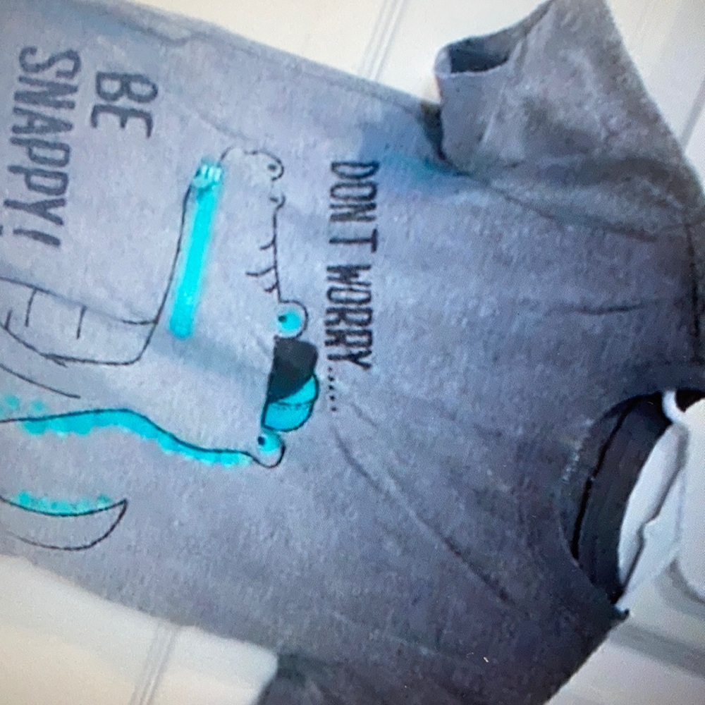 Playful dinosaur design fun tee